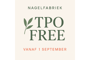 Nagelfabriek is vanaf 1 september volledig TPO-vrij!