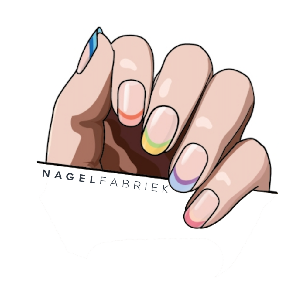 Nagelfabriek Gellak Stickers Pastel Rainbow