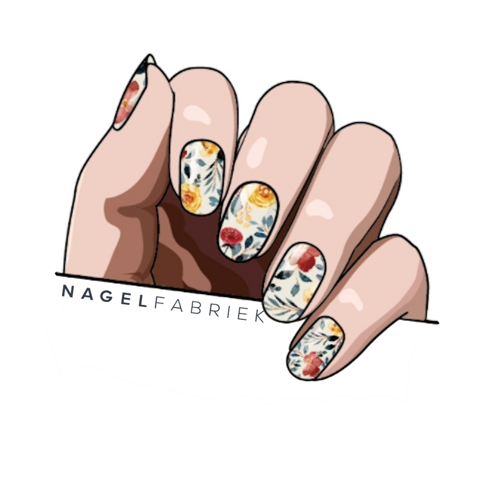 Nagelfabriek Gellak Stickers Flower