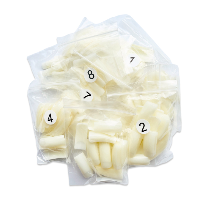 Nageltips Naturel Groot Opzetstuk-500 tips