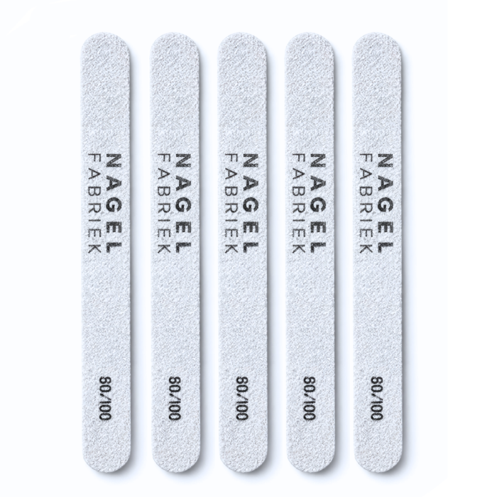 5 professionele nagelvijlen 80/100