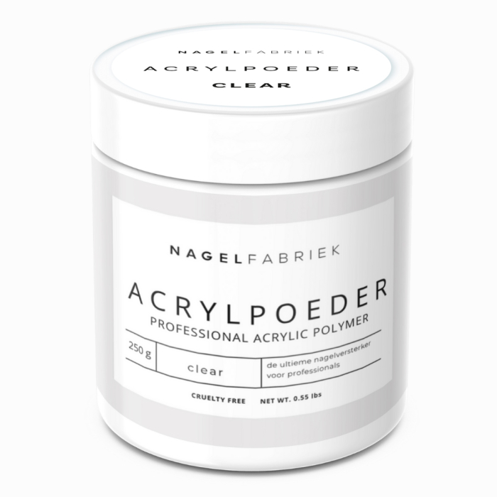 Acrylpoeder Clear 250 gram
