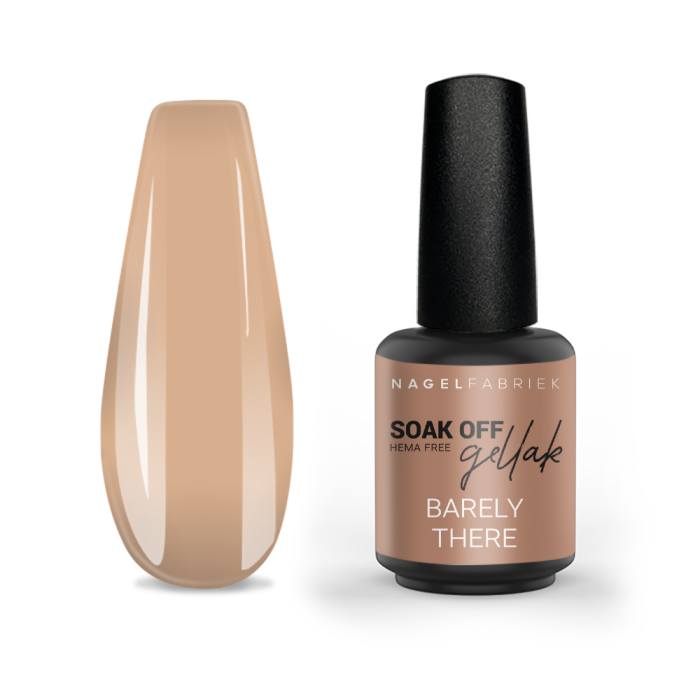 Soak Off Gellak Barely There