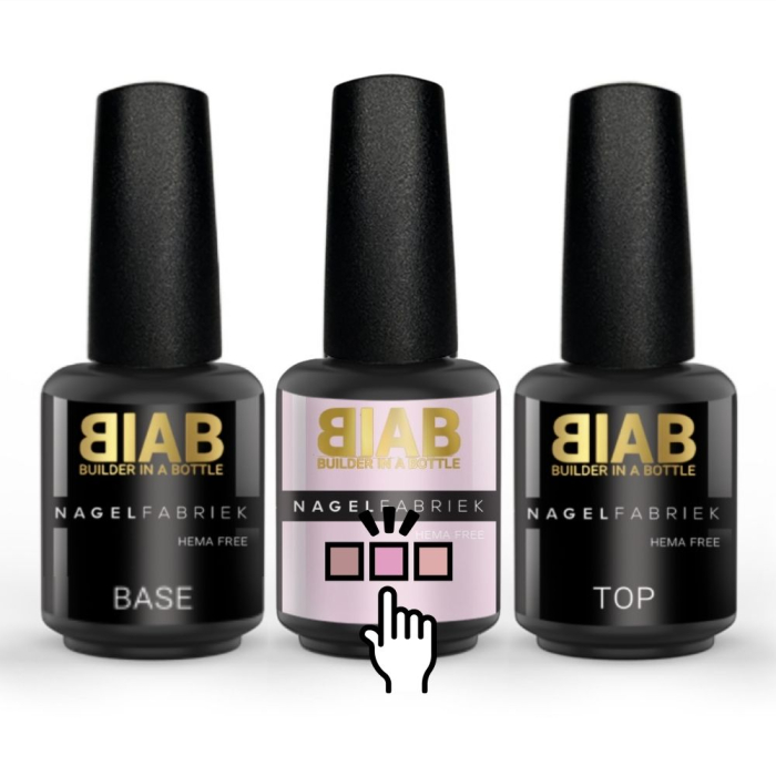 BIAB Base- en Top en kleur naar keuze