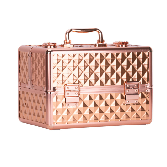 Cosmeticakoffer Rosé Goud