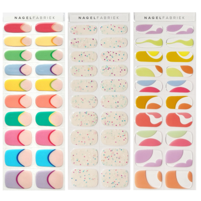 Gellak Stickers Rainbow Collection