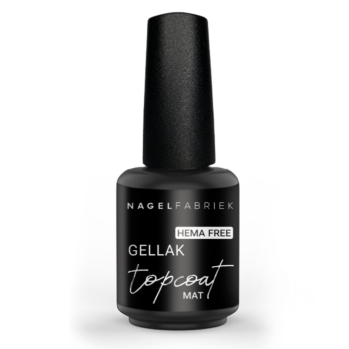 Gellak Topcoat Mat HEMA Free