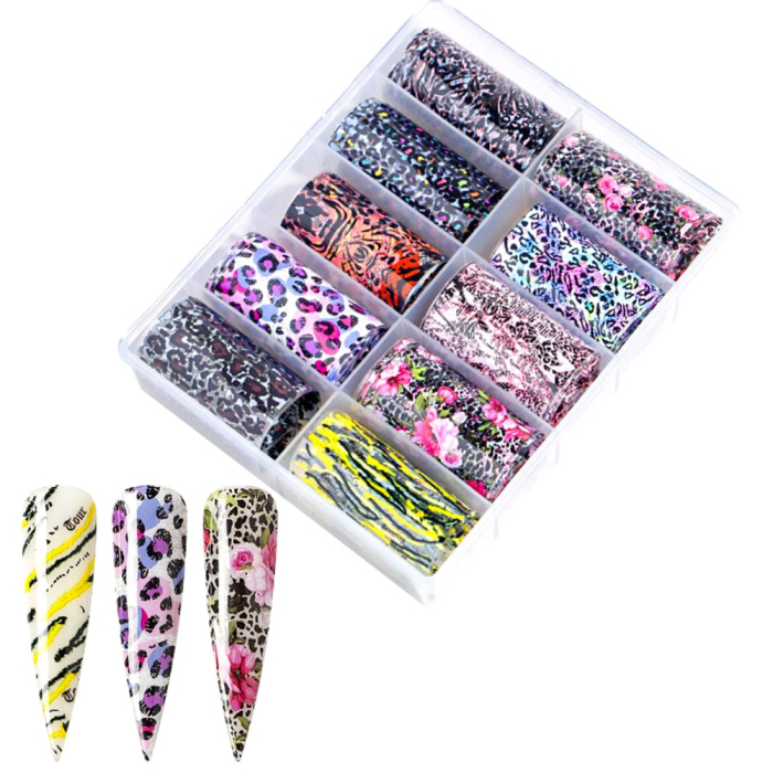 Nail Foil Dierenprint 10x