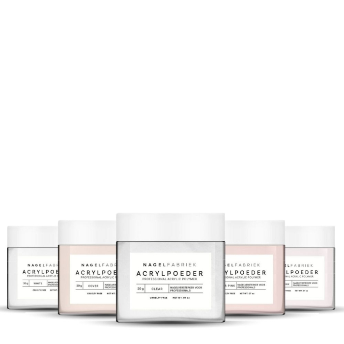 Proefpakket Acrylpoeder 5 x 20 gram