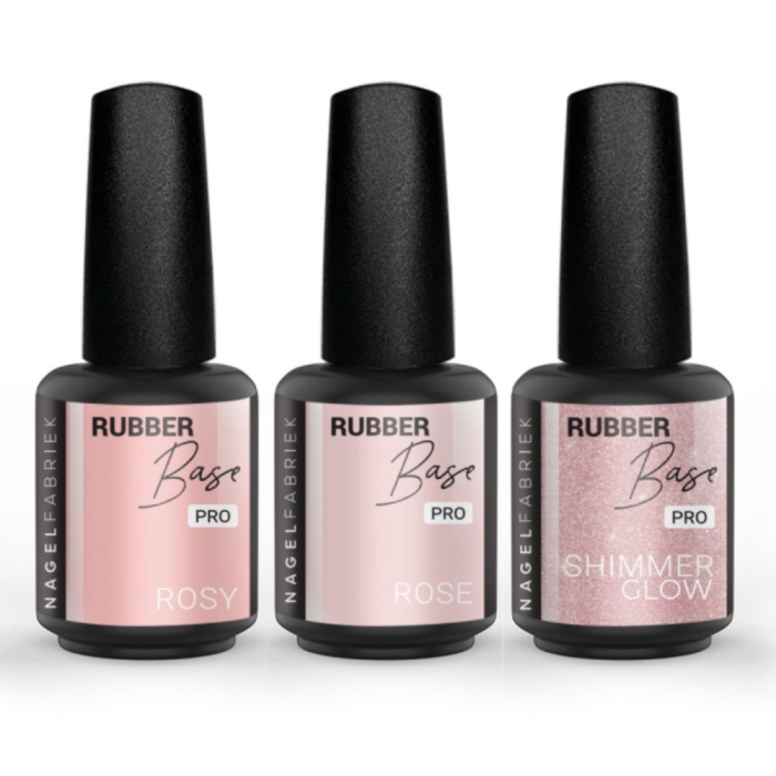 Rubber Base Rosy Glow Collection