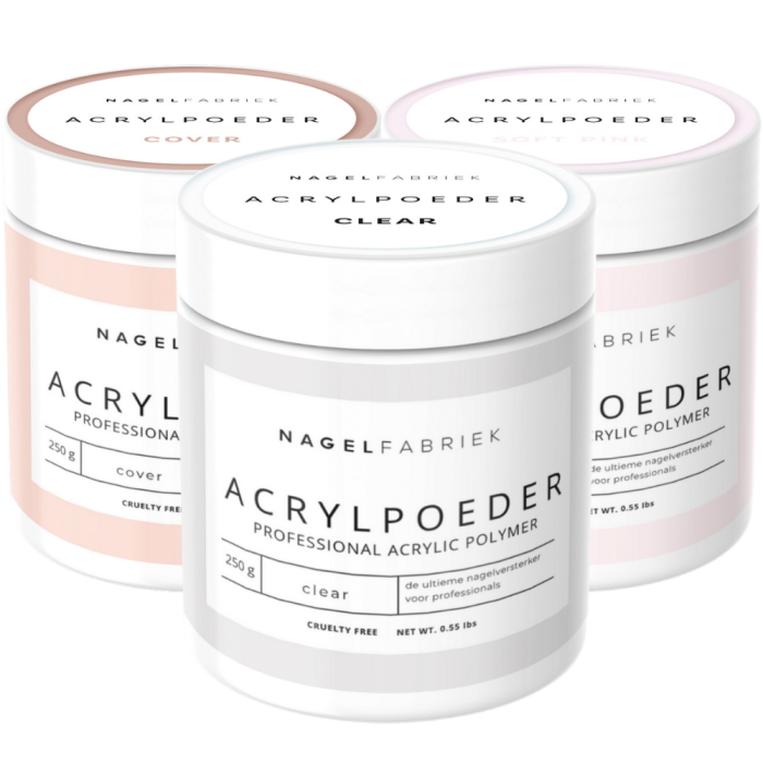 Acrypoeder 3x 250 gram.