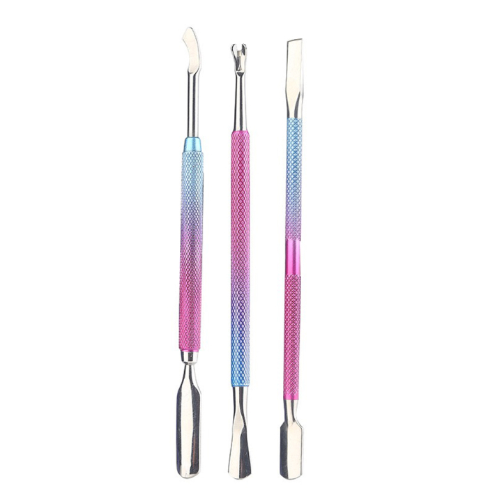 Set Cuticle Pushers Ombre 3x