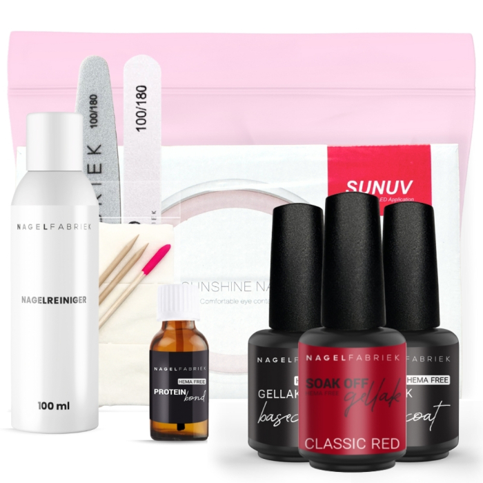 Red Gellak Starterspakket incl. lamp.