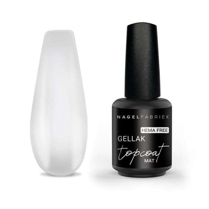 Gellak Topcoat Mat HEMA Free