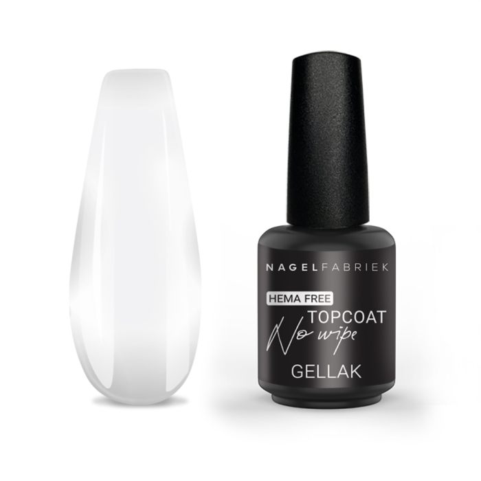 Topcoat No Wipe HEMA Free 15ml
