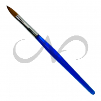 Acrylpenseel Almond Maat 8 Blauw