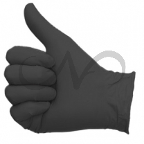 Handschoenen Nitril Zwart XL