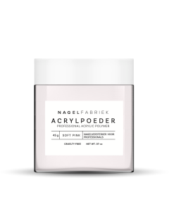 Acrylpoeder Soft Pink 45 gram