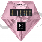 IQ Nails pink diamond manicure set