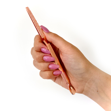 Pinching Tool + Cuticle Pusher Rosé