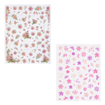 nagelstickers 5d bloemen nagelfabriek