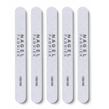 5 Professionele Nagelvijlen 100/180 