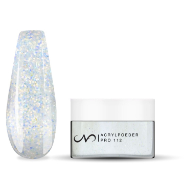 Acrylpoeder Pro 112 Glitter Clear