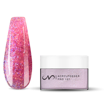 Acrylpoeder Pro 127 Glitter Light Pink
