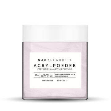 Acrylpoeder Shimmer Soft Pink