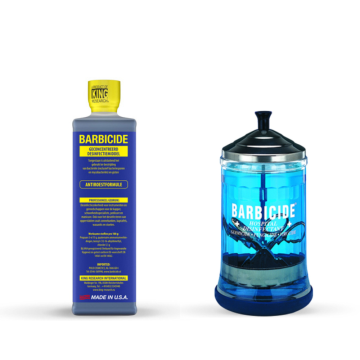 Barbicide Desinfectieconcentraat 473 ml + Barbicide Dompelflacon 750 ml