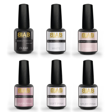 BIAB Proefpakket 6 kleuren