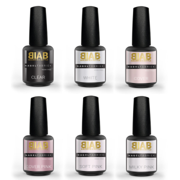 BIAB Proefpakket 6 kleuren