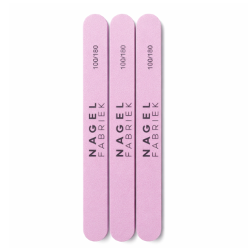 Buffervijlen Roze 100/180 3x