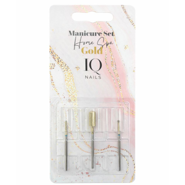IQNails Bitset Home Spa Gold