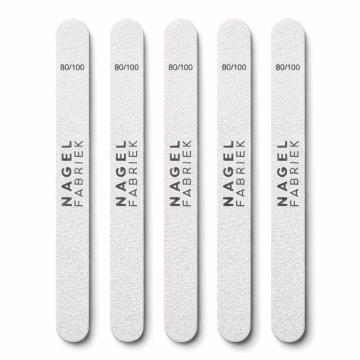 5 professionele nagelvijlen 80/100