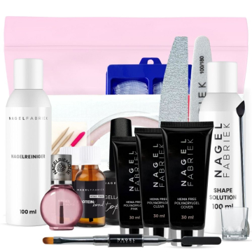 Polyacrylgel Starterspakket Large + Lamp