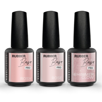 Rubber Base Rosy Glow Collection
