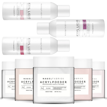  5x Acrylpoeder Met 2x Acryl Liquid
