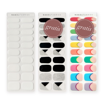 Gellak Stickers 3 halen 1 betalen