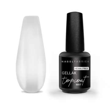 Gellak Topcoat Mat HEMA Free