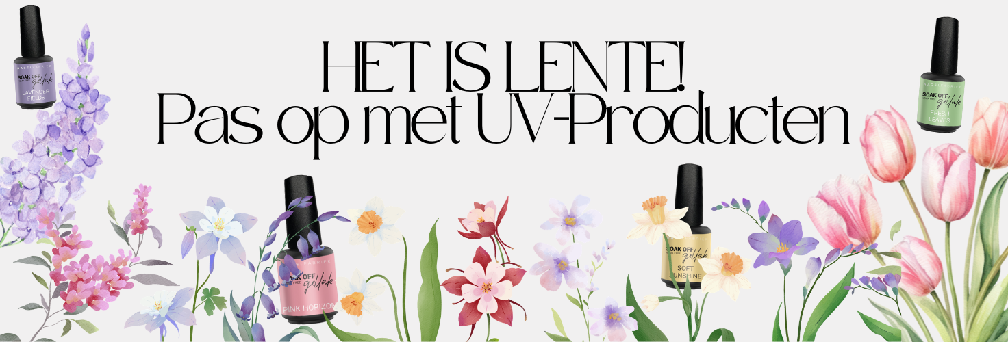 Het is lente - Pas op met UV-producten