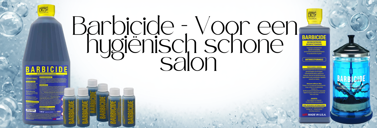 Barbicide - voor een hygiënisch schone salon