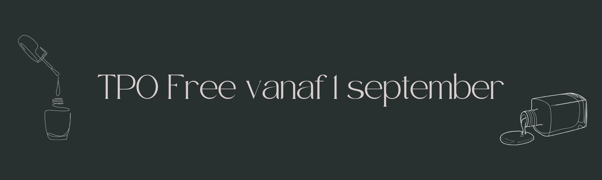 Nagelfabriek is vanaf 1 september volledig TPO-vrij!