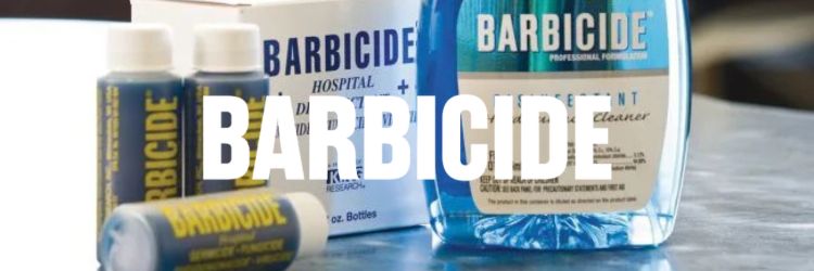 Barbicide desinfectiemiddel voor nageltools en salon hygi&euml;ne