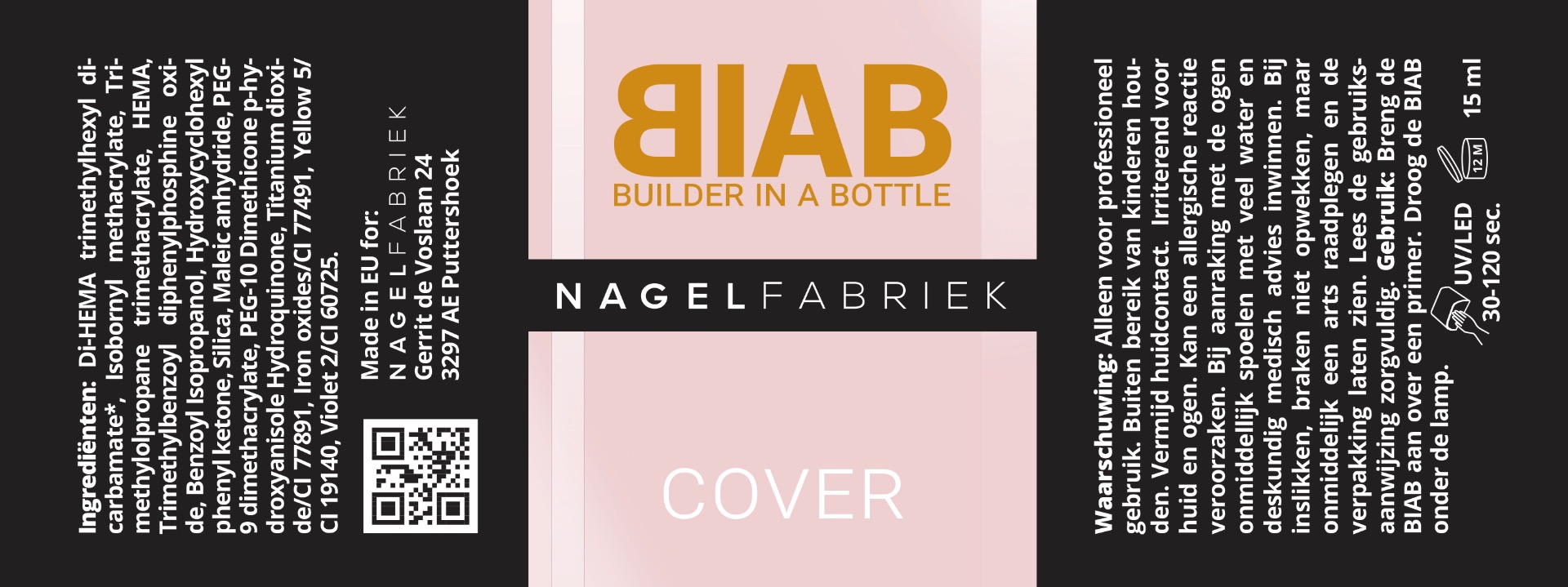 Label Builder In a Bottle Cover - BIAB