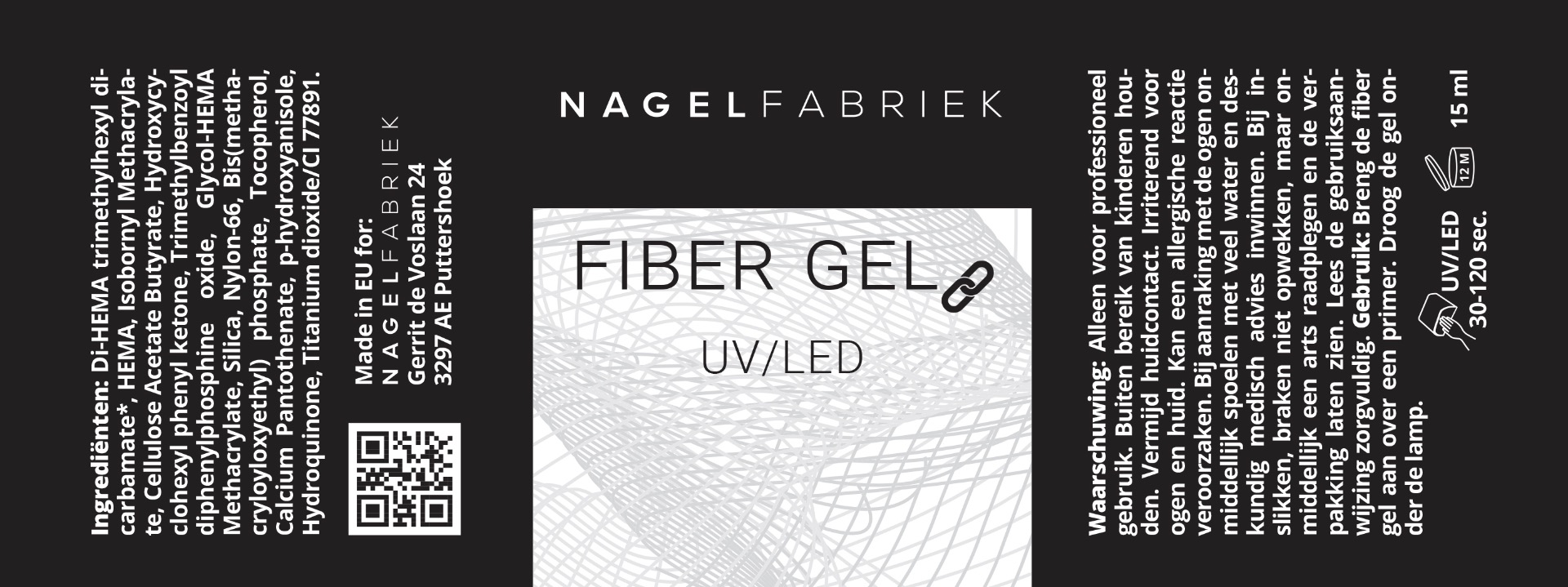 Label Fiber Gel 15 ml