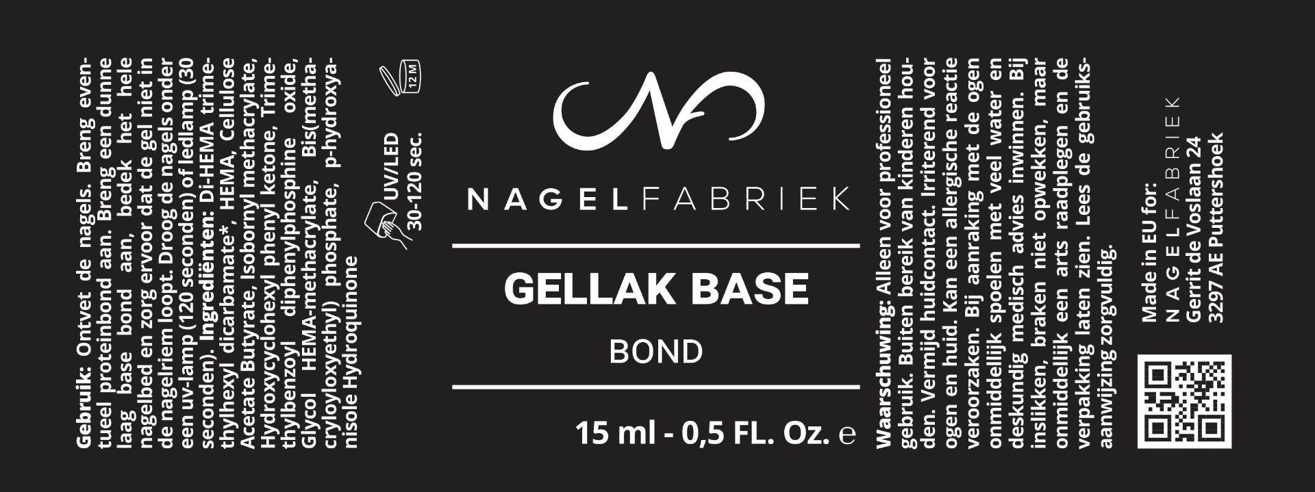 Label Base BOND 15 ml