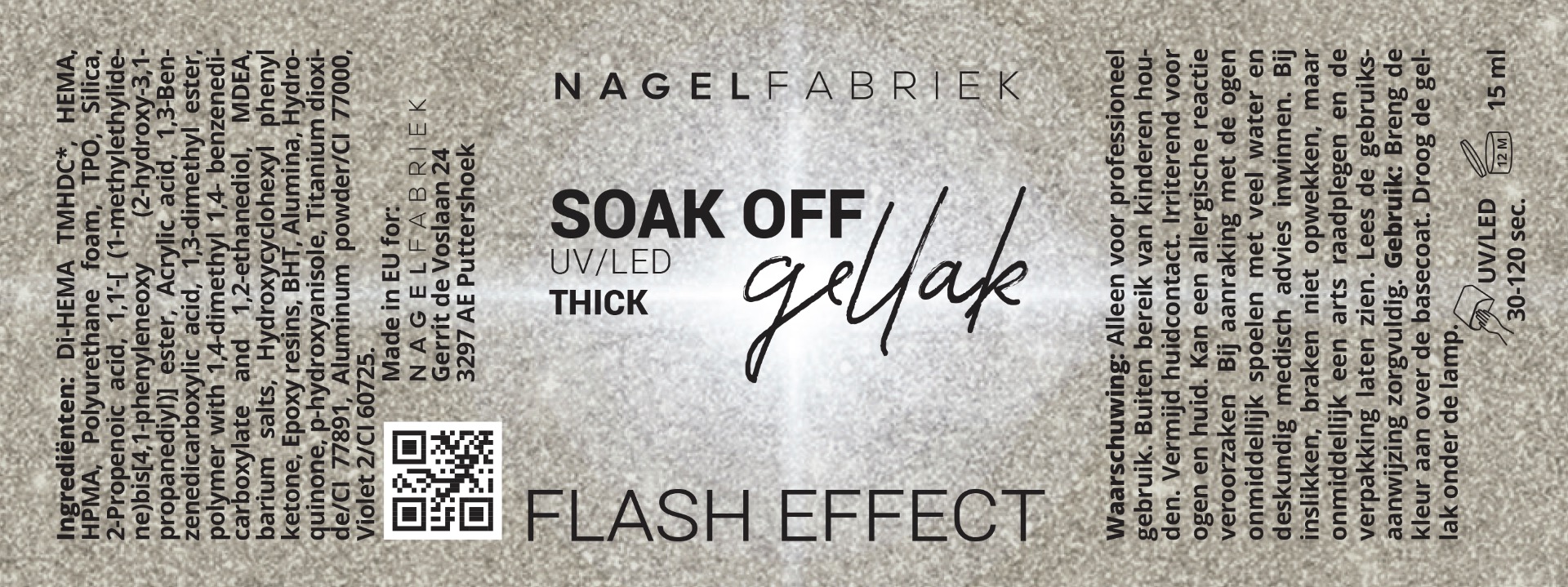 Label Gellak Flash Effect 15 ml