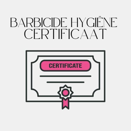 Barbicide Hygiëne Certificaat